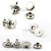 Hebilla Magnética Redonda de Metal Tapa de Tachuela de Doble Cara Hebilla Magnética Pequeña de 10 mm Accesorios para Equipaje Hebilla a Presión Fábrica