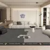 Alfombra Moderna Estilo Ins Oso Violento Sala de Estar Mesa de Centro Dormitorio Alfombra de Terciopelo de Cristal Completo Absorbe Agua, Antideslizante y Fácil de Limpiar