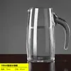 Separador de vinho destilado doméstico grande copo de destilado acrílico cristal decantador com escala dispositivo de medição de vinho vidro temperado