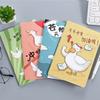 Creativo A Cuaderno Papelería de Primaria Materiales de Aprendizaje Cuaderno de Ejercicios para Tarea Escolar para Niños Bloc de Notas de Dibujos Animados