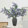 Flor de Sophora Transfronteiriça Flor Artificial Salão de Casamento Retrô Decoração de Janela Floral Arranjo de Flores Decoração de Mesa para Sala de Estar Flor Artificial