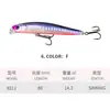 Señuelo Cebo Minnow Hundimiento 80mm/14.3g Cebo Biónico para Pesca de Lobina, Cebo de Plástico Entrega Directa de Fábrica