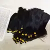 Extensiones de Cabello Chinas en Color Natural Cabello Humano Remy en Paquetes
