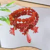 Pulseira com Contas de Novo Estilo Antigo com Design de Empilhamento Exclusivo, Super Delicada, Moda Retrô, Requintada e de Alto Padrão, Adequada para Melhores Amigas e Estudantes