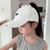 Gorra de Béisbol para Padres e Hijos, Gorra Infantil, Sencilla de Color Sólido, Visera Suave, Ala Ancha, Protección Solar, Versátil Gorra de Béisbol