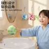 Bola de Limpeza Japonesa Escova de Limpeza para Vaso Sanitário Bola de Limpeza para Bancada Escova de Limpeza Doméstica para Lavatório Banheira Escova Forte para Remoção de Calcário