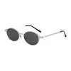Gafas Retro Metálicas Ovaladas Pequeñas de Estilo Coreano Vintage Lisas para Mujeres con Miopía, Adecuadas para Caras Pequeñas
