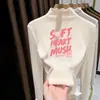 Camiseta Infantil Outono/Inverno Gola Meia-Alta Autoaquecimento Quente Top para Menina Acabamento com Babado de Veludo Camada Base