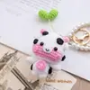 Muñecas de Animales Tejidas a Crochet Hechas a Mano, Juguetes de Hilo Terminados, Colgantes de Llavero de Muñecas Lindas, Regalos Tradicionales Hechos a Mano