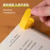Clipe de Leitura Multifuncional Inovador, Novo Marcador de Página Automático Bico de Pato, Marcador de Página Criativo de Silicone Macio de Alto Valor