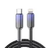 Cabo de Dados Tipo-C de Cabeça Dupla de Carregamento Rápido de 120W Adequado para Apple 16, Huawei e Cabos de Carregamento para Carro Android com Certificação 3C