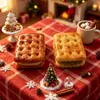 Galleta tipo sándwich de refresco simulada accesorios de resina comida en miniatura juguete adornos imanes para refrigerador DIY colgantes para llavero decoraciones