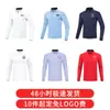 Equipe de Golfe Pedido Mínimo de 10 Peças Entrega em 48 Horas Taxa de Logo Grátis Roupas Femininas Camiseta de Manga Longa Roupas Femininas