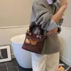 Bolsa Linda de Dibujos Animados Estilo Japonés, Bolso Peludo de Felpa para Otoño e Invierno, Bolso de Mano Elegante, Bolso Cubo, Bolso Cruzado al Hombro, Bolso de Mujer