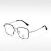 H5806 en stock seda dorada moderno japonés y coreano miopía montura de gafas para estudiantes caja retro artística gafas de estilo igual de celebridad de Internet