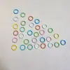 Anel Fechado Colorido Pintado 10mm Anel Único Liga Joia Anel de Ferro de Conexão Chaveiro Abridor Pronto para Venda