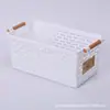 Cesta de Armazenamento para Miudezas Caixa de Armazenamento para Cosméticos Caixa Fit Doméstica para Cozinha Caixa Pequena de Armazenamento para Lanches de Mesa de Estudante