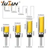 Fresa Yusheng 1/4X3/4 com Rolamento Fresa Reta Fresadora para Marcenaria Fresadora de Perfilagem Fresadora de Acabamento Fresadora Reta de Duas Lâminas 6,35 Máquina de Acabamento