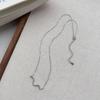Collar de Serpiente de Plata Esterlina S925 para Mujer, Simple Estilo Ins, Diseño Nicho, Cadena Clavicular de Serpiente del Zodíaco, Collar Año de la Serpiente