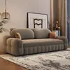 Sofá Cama de Tela de Terciopelo Doble Propósito Multifuncional Extraíble Plegable Unidad de Almacenamiento para Apartamentos Pequeños y Balcones, Modelo Nuevo
