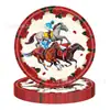 Decoración para Fiesta de Carreras de Caballos de Kentucky Transfronteriza Suministros para Competición Ecuestre Mantelería Set de Banderines