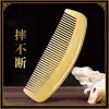 Pente Genuíno Natural de Tendão Puro de Boi para Homens e Mulheres com Cabelos Longos, Pente Portátil Antiestático Anti-Queda de Cabelo