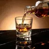 Vaso de Whisky Blanco de Alta Calidad 140ml Vaso de Vidrio con Fondo Grueso para Hotel KTV Fuente de Fábrica Mayorista