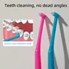Cepillo de Dientes Ortodóntico con Cabezal de Cerdas Únicas para Corrección Dental, Cabezal Redondo Pequeño para Limpiar Espacios entre los Dientes, Limpieza de Aparatos y Muelas del Juicio, Cepillo Interdental