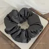 Scrunchie de Renda Estilo Coreano para Mulheres 2026 Novo Estilo Elástico de Cabelo Estilo Preguiçoso Corda de Cabelo Grande Acessório para Coque Flor de Cabelo