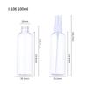 Frasco Atomizador de 30ml 50ml Niebla Fina Plástico PET Frasco de Perfume Maquillaje Viaje Alcohol Frasco Atomizador Pequeño
