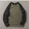Fornecimento exclusivo transfronteiriço para vestuário masculino de comércio exterior, veludo alemão dupla face, macio e liso, confortável, moda masculina outono e inverno, versátil, mangas raglan, mangas compridas, moletom
