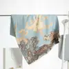 Bufanda Retro Estilo Chino Otoño e Invierno Imitación Cachemir para Mujer Nuevo Estilo Wangjiangnan Bufanda Jacquard Atmosférica Chal Grueso Cálido