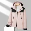 Chaqueta 3 en 1 para Hombre y Mujer, Otoño e Invierno, Cortavientos e Impermeable con Forro Interior Desmontable, Chaqueta para Senderismo al Aire Libre, Directo de Fábrica