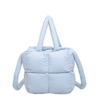 Moda Nuevo Bolso Acolchado Bolso Cruzado Bolso Almohada de Algodón Suave Bolso de Hombro Axilar Bolso Nube Bolso de Mujer