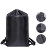 Em Estoque Bolsa de Lavanderia de Poliéster com Alça Dupla e Cordão Portátil de Grande Capacidade para Estudantes e Viagens para Armazenar Roupas Sujas