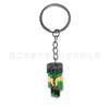 Llavero de Minecraft Lindo Dibujo Animado Pvc Plástico Suave Moderno Creativo Llavero Colgante Decoración Adorno Colgante