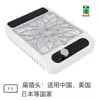 Colector de Polvo para Uñas Estilo Japonés Turbina de Alta Succión Colector de Polvo para Uñas Bajo Ruido Escritorio Removedor de Polvo para Uñas Sin Fugas de Polvo