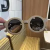 Novos Óculos de Sol de Silicone Estilo Coreano para Crianças Armação Redonda Simples Armação Fosca Óculos de Sol Polarizados Fofos Cor Macaron para Bebê