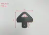 Gancho de Plástico Adhesivo para Agujero de Avión Spot Empaque para Exhibición de Mascotas Caja Gancho Color Transparente PP Exportación