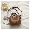 Bolso de Cubo de Mano de Alta Gama Estilo Nuevo Primavera 2026, Bolso Cruzado Casual de Cuero Suave, Bolso de Hombro de Moda para Mujer