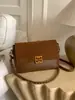 Bolso de Hombro Cruzado Versátil de Moda Tendencia Otoño e Invierno 2025 Bolso de Mano con Cadena Diseño de Nicho de Gama Alta