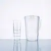 Jarra de plástico transparente simple para agua fría de gran capacidad, jarra de agua fría para el hogar, tetera para té y jugos, juego de tazas para beber para refrigerador