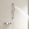 Traje de ducha de ducha gris plomo todo cobre ducha doméstica baño flor sol boquilla potenciadora ingeniería hotelera mayoreo