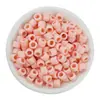 6*5mm Contas Acrílicas Cilíndricas Material Artesanal Contas Cilindros Pulseira de Contas Soltas Trança de Cabelo Tecelagem Acessórios para Joias DIY