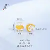 Puzuo Color Fuerte que Conserva, Oro Arena, Accesorios DIY con Diamantes, Pala Dorada, Mantra de Nueve Caracteres, Cuentas de Barril de Serpiente, Cuentas de Juguete, Cuentas Espaciadoras