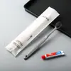 Cepillo de dientes desechable, pasta de dientes de hotel, set de tocador de película suave dos en uno, set de cepillo de dientes para casa de huéspedes, venta al por mayor de fabricante