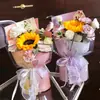 Día de San Valentín Pieza Moldeadora Todo en Uno Estilo Chanel Impermeable Recubierto de un Solo Lado Espesado Material DIY para Empaque de Ramo de Floristería