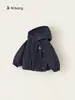 Ropa Infantil Youbao, Sudadera con Capucha de Color Sólido Simple para Niñas, Top Cortavientos para Exteriores para Niños, Abrigo Infantil Versátil y Elegante