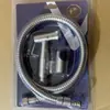 Pistola de Rociado de Alta Presión para Inodoro Transfronterizo, Set de Bidé Antiexplosión para Baño, Limpieza de Higiene, Set de Tres Piezas en Ampolla
