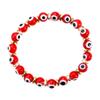 Popular Pulsera Tejida con Ojo de Diablo de Cristal de Amazon para Mujer, Pulsera de Cuentas Más Vendida Transfronteriza Europea y Americana, Joyería de Mano para Parejas